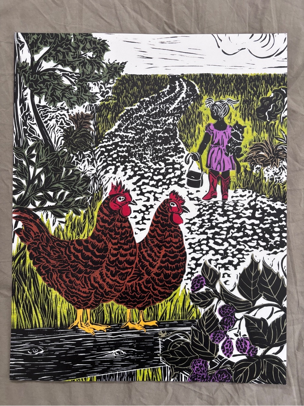 Where Does She Think She’s Going? Mimi Williams print